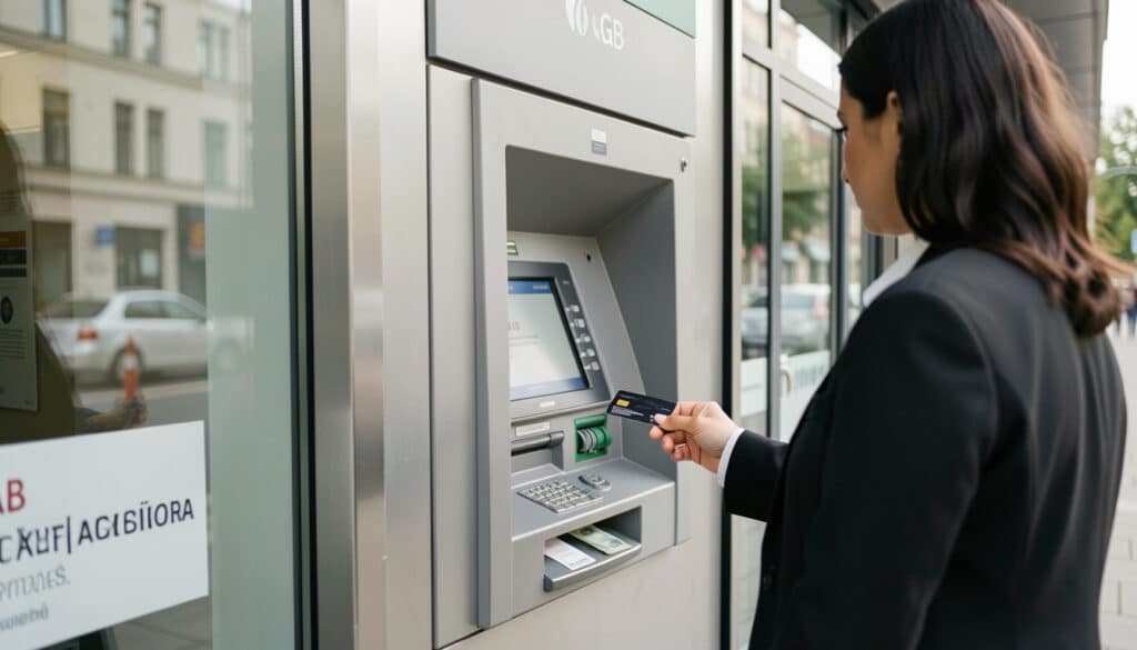 Guichet automatique de banque : usages et services
